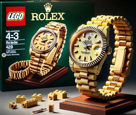 lego rolex prix|is rolex lego real.